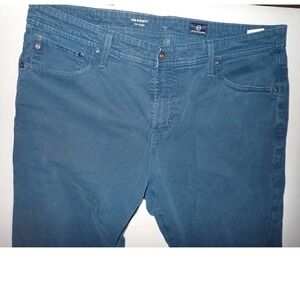 AG Adriano Goldschmied The Everett Jeans‎ Slim Straight Dark Cyan 38 34